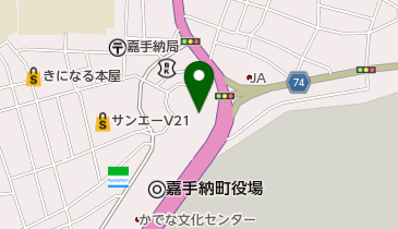 嘉手納町立嘉手納外語塾の地図画像