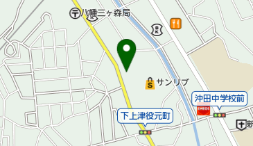 和整骨院三ヶ森院の地図画像