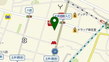 溝上薬局土井一丁目店の地図画像