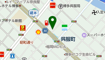 九州外国語学院の地図画像