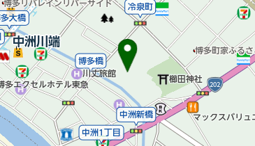 ディライトヘアータカサキの地図画像