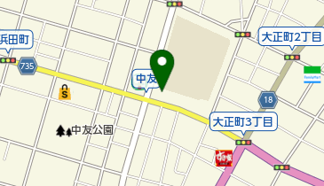 なかとも整骨院の地図画像