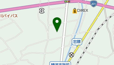 天理教 西南分教会の地図画像