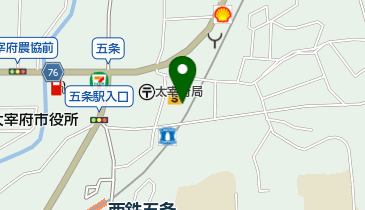 昭和食品株式会社太宰府店の地図画像