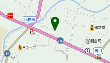 古賀衣料品店の地図画像