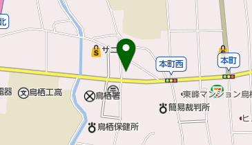 とす接骨院の地図画像