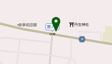 西野酒店の地図画像