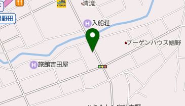 温泉食堂の地図画像