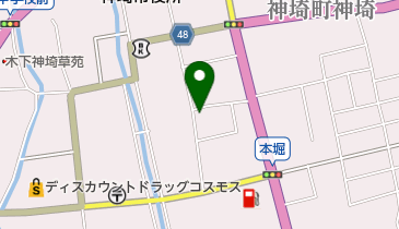納富茶舗の地図画像