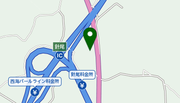 針尾ふるさと館の地図画像