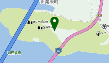 西海橋エンチの地図画像
