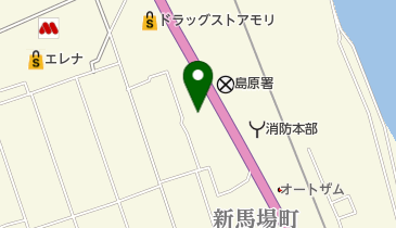 中村金物株式会社新馬場町店の地図画像