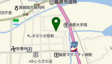 必勝堂の地図画像