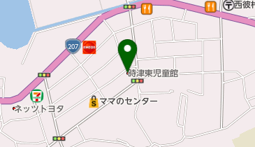 時津町立 時津東児童館の地図画像