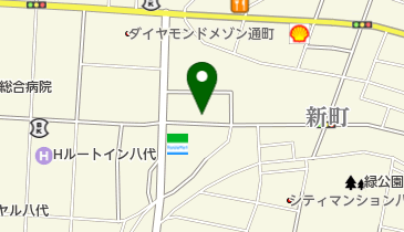 八代民主商工会の地図画像