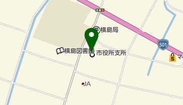 玉名市 横島町公民館の地図画像