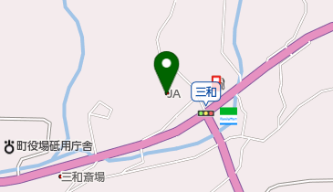熊本宇城農業協同組合 下東農機車輌センター砥用の地図画像