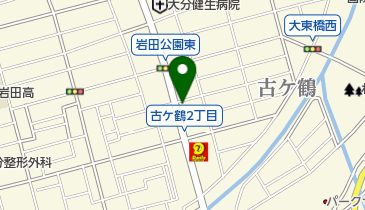 スワンクリーニングの日光社 岩田店の地図画像