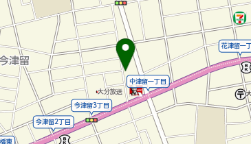 輔仁薬局 津留店の地図画像