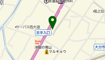 スールヤ大道店の地図画像