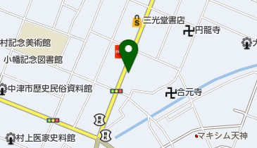 おきなキュティーパンジーブライダルカウンターの地図画像