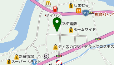 前尾コンタクトの地図画像