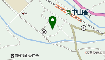 杵築市商工会 山香支所の地図画像