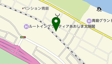 あおしま整骨院の地図画像