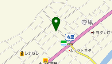 美容室ア・ポイント山口の地図画像