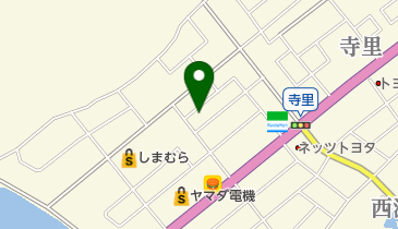 中川自動車鈑金塗装工場の地図画像