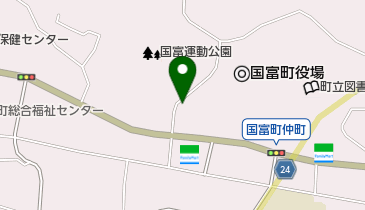くにとみ整骨院の地図画像