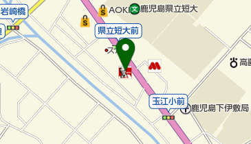 ピザハット伊敷店注文専用の地図画像