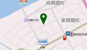 知識製粉米屋の地図画像