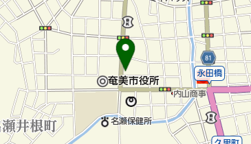 奄美種苗店の地図画像