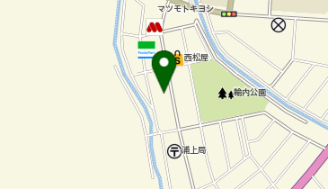 大原家具店の地図画像