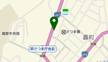 松崎商事の地図画像