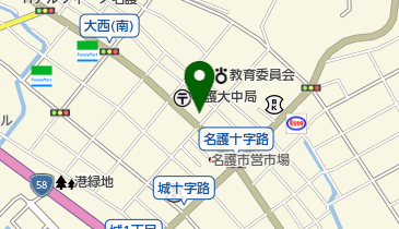 赤嶺モータースの地図画像