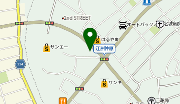 うるま自動車の地図画像