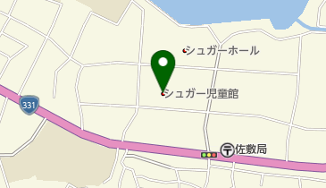 南城市立 シュガー児童館の地図画像