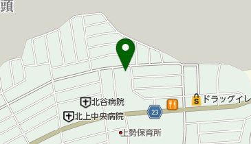 上勢区公民館の地図画像