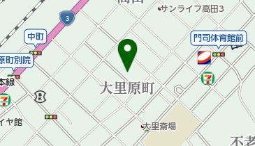 パソコンライフ北九州の地図画像