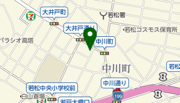 髪屋の地図画像