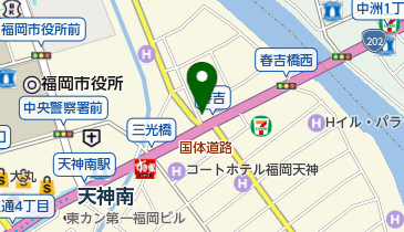 中洲ナイトワーク 福岡市中央区 社会関連 810 0002 の地図 アクセス 地点情報 Navitime