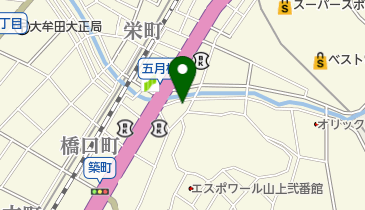 川上カバン・バック修理専門店の地図画像