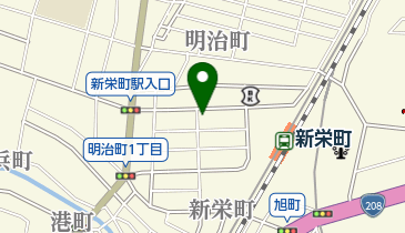 高専ゼミナールの地図画像