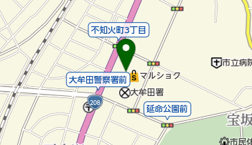 株式会社丸珠物産マルショク不知火店の地図画像