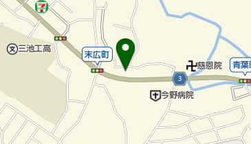 シモダ理容店の地図画像
