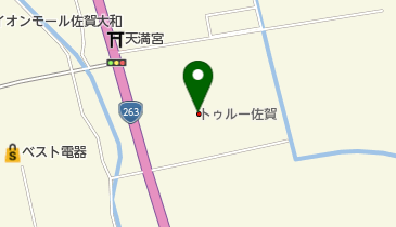 佐賀競馬佐賀場外発売所の地図画像