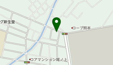 美容室ラインの地図画像