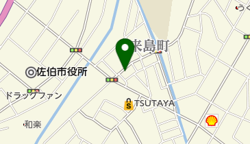 アルファー美容室の地図画像